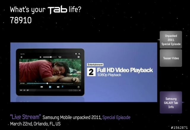 Tab10.1 & Tab8.9開箱囉!3/22 Samsung Unpacked實況整理(圖多)!
