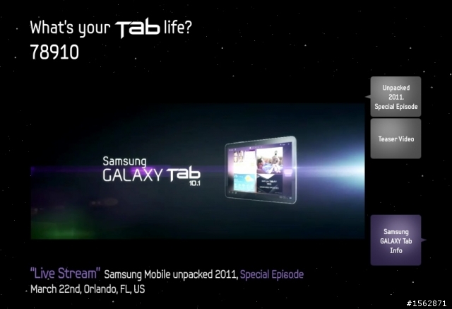 Tab10.1 & Tab8.9開箱囉!3/22 Samsung Unpacked實況整理(圖多)!