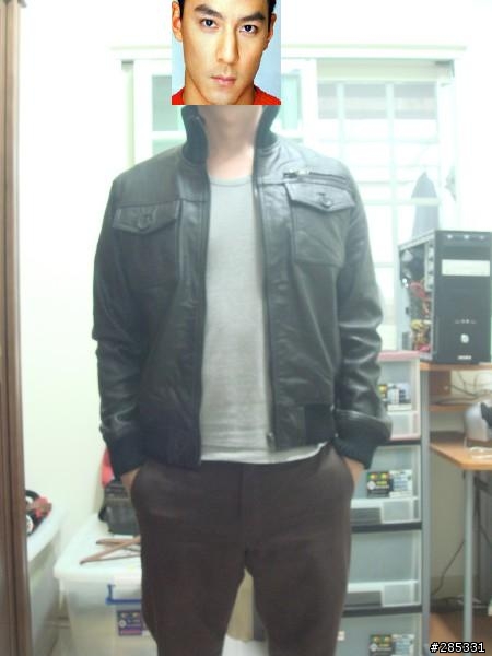 (簡單分享第3彈)asos開箱之不是超級乾的皮衣-Full Circle Zip Through Leather Jacket