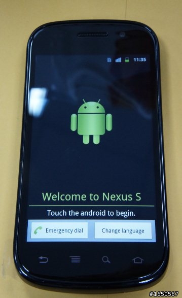Nexus S終於入手!先來篇開箱介紹!