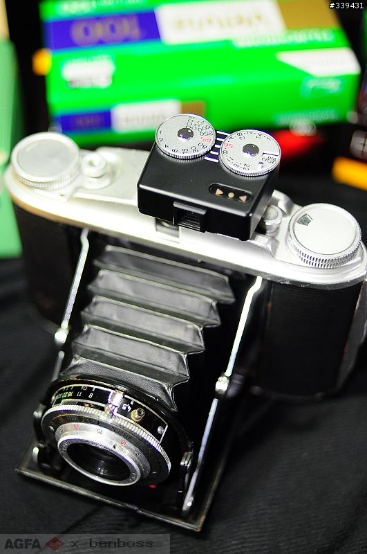 Agfa Isolette II+Konica BiG mini (bm-301s)+VC meter 2