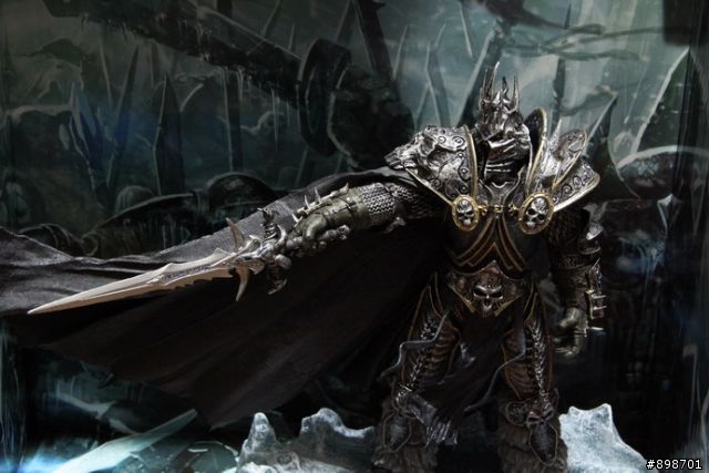【開箱】魔獸世界-巫妖王:阿薩斯米奈西爾 (THE LICH KING: ARTHAS MENETHIL) -- 圖多