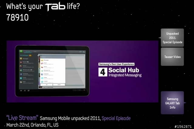 Tab10.1 & Tab8.9開箱囉!3/22 Samsung Unpacked實況整理(圖多)!