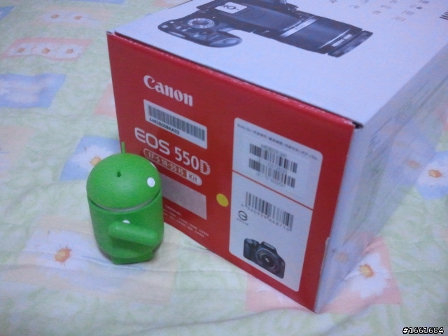 新手之不專業的550D開箱!