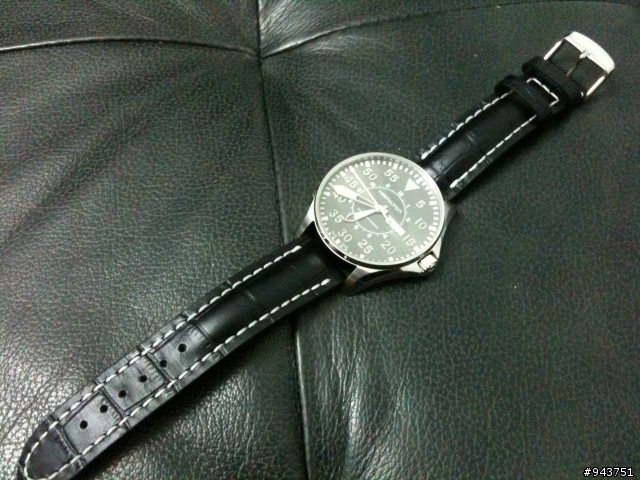 補圖!HAMILTON KHAKI PILOT 開箱! !(換錶帶兼再開一箱CASIO GD-100)