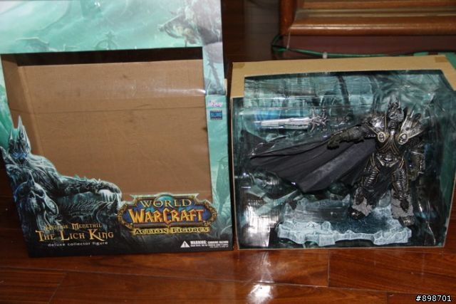 【開箱】魔獸世界-巫妖王:阿薩斯米奈西爾 (THE LICH KING: ARTHAS MENETHIL) -- 圖多