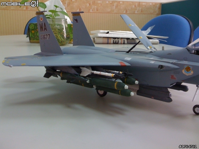重拾以往的興趣(F-15E)飛機模型