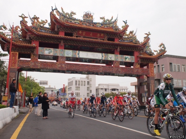 2011國際自由車環台賽第七站 - 新港奉天宮繞圈、157縣道轉台37、168縣道(157縣道叉路口)、台17轉北門衝刺點、終點