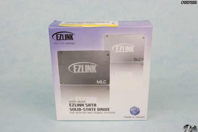 開箱:EZLINK Violet 32GB 2.5吋 SATAII SSD 固態硬碟(SLC) RAID 0 Stripe size 4~128kb 比較