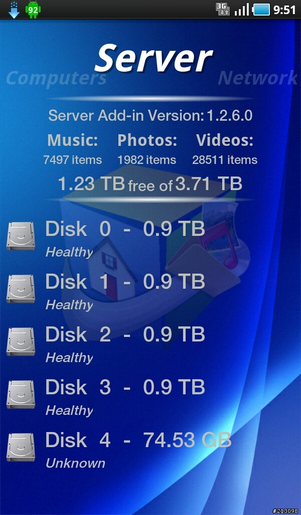 WHS PHONE~遠端連線管理您的Windows Home Server