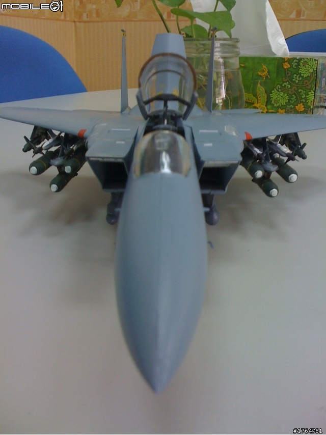 重拾以往的興趣(F-15E)飛機模型