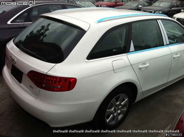 白色Audi A4 Avant 1.8T開箱(圖多)