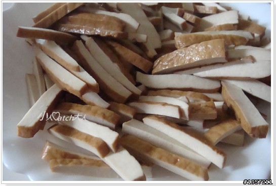 肉絲炒豆干(小秘方)
