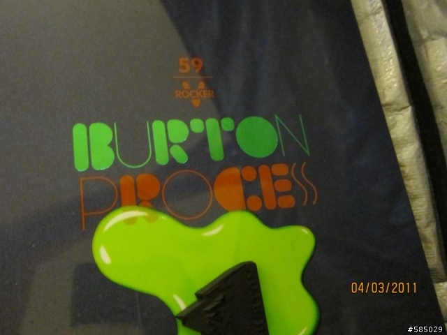 我的新雪板 burton process v-rocker