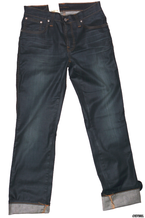 「新增實穿」德國極速快遞 之 我的第一條 Nudie Jeans Slim Jim Glacier Indigo 開袋文