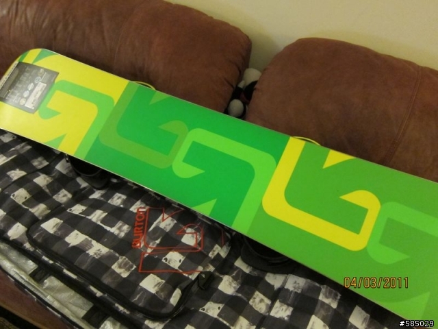 我的新雪板 burton process v-rocker