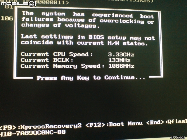 技嘉GX-58A-UD3R 開機在BOIS之後出現recovering lost DRAM size