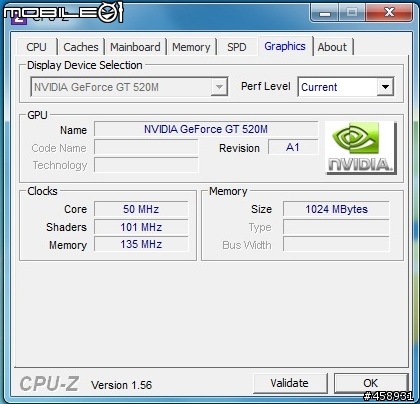 nVidia 新一代筆電入門獨顯GT520M效能評測