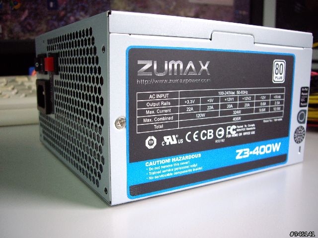 ZUMAX Z3-400W 低價80plus白牌 開箱文