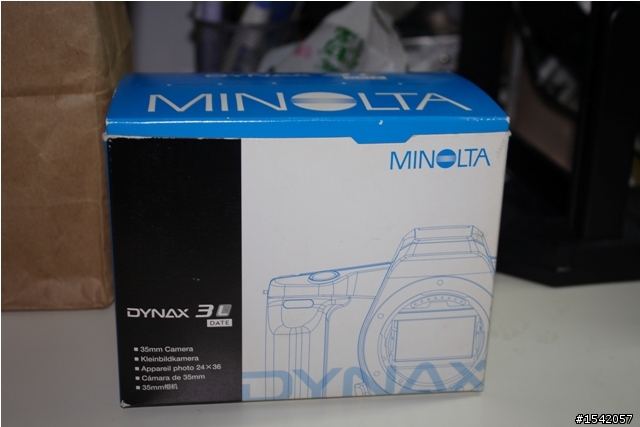 相隔10年的開箱!!堂姐的"無料"割愛!! MINOLTA DYNAX 3L底片單眼開箱!!