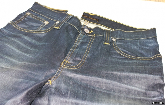 「新增實穿」德國極速快遞 之 我的第一條 Nudie Jeans Slim Jim Glacier Indigo 開袋文
