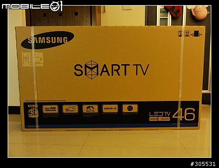 SamSung 46D6000 開箱+簡易組裝