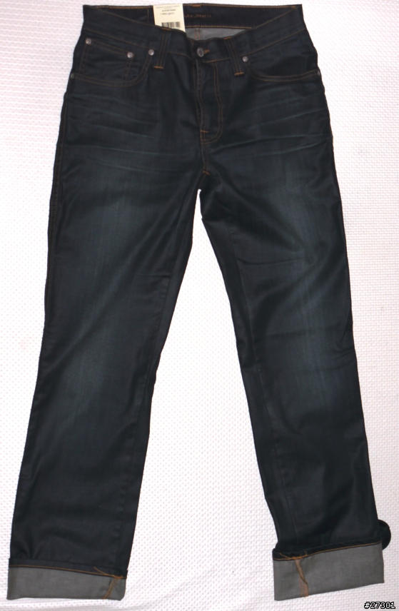 「新增實穿」德國極速快遞 之 我的第一條 Nudie Jeans Slim Jim Glacier Indigo 開袋文