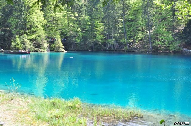低調的人間仙境--藍湖自然公園(Nature Park Blausee)