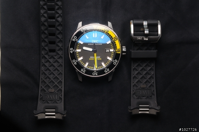 拆給你看/還是被它打敗了 IWC Aquatimer 2000 入手貼圖(新增實戴及快拆錶帶拆解)