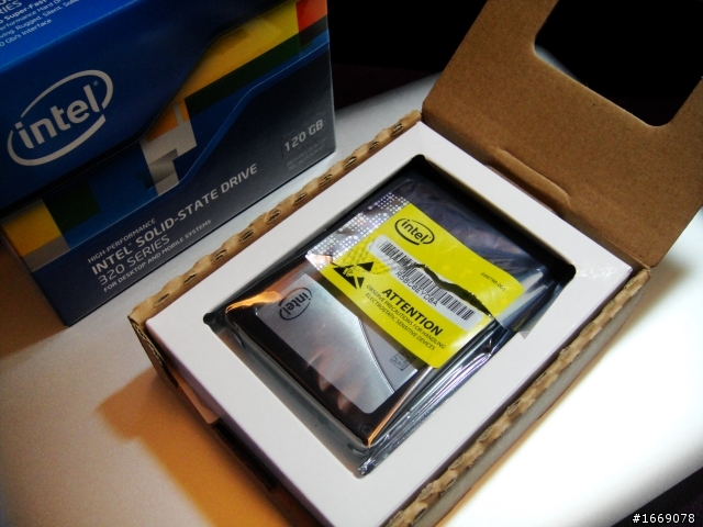 「G3」 Intel SSD 320 Seriers 120G 簡單測試