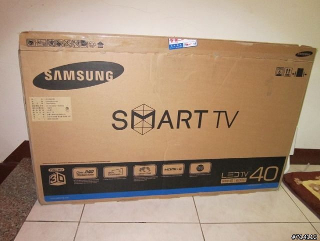 燒燙燙~三星SMART TV 40吋D6000開箱