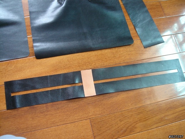 手工製作 - 黑色羊皮3way包(手提 側背 後背) 製作過程
