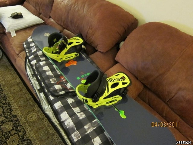 我的新雪板 burton process v-rocker