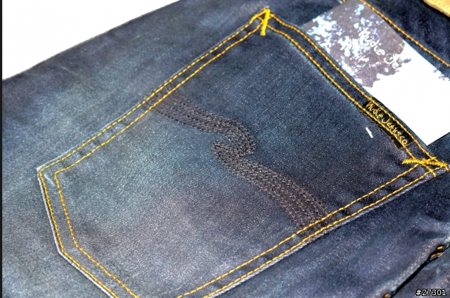 「新增實穿」德國極速快遞 之 我的第一條 Nudie Jeans Slim Jim Glacier Indigo 開袋文