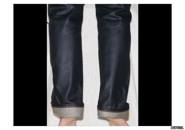 「新增實穿」德國極速快遞 之 我的第一條 Nudie Jeans Slim Jim Glacier Indigo 開袋文