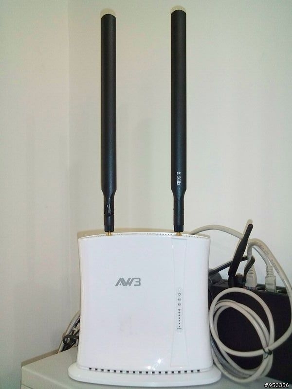 全球一動使用家用分享器AWB RG231 心得(外掛增益天線中)