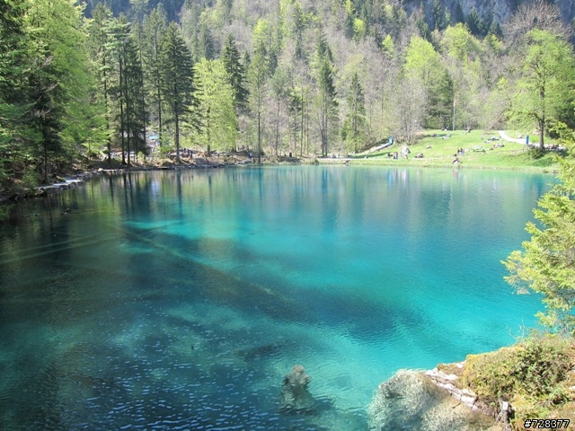 低調的人間仙境--藍湖自然公園(Nature Park Blausee)