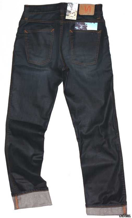 「新增實穿」德國極速快遞 之 我的第一條 Nudie Jeans Slim Jim Glacier Indigo 開袋文
