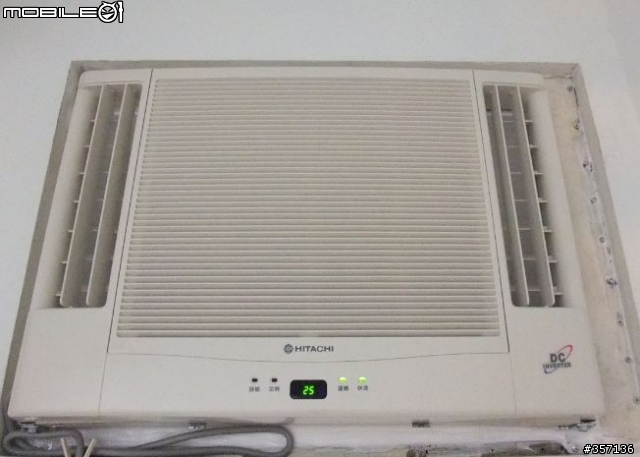 RA-40NA 日立窗型冷暖氣變頻機用電測試