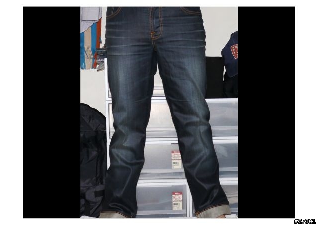 「新增實穿」德國極速快遞 之 我的第一條 Nudie Jeans Slim Jim Glacier Indigo 開袋文