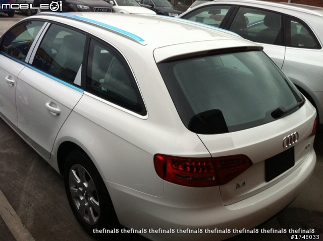 白色Audi A4 Avant 1.8T開箱(圖多)