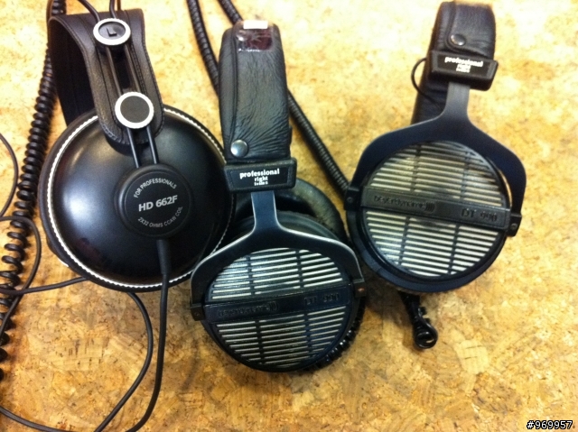 Studer 類比adda過程監聽的比較兼耳機分析