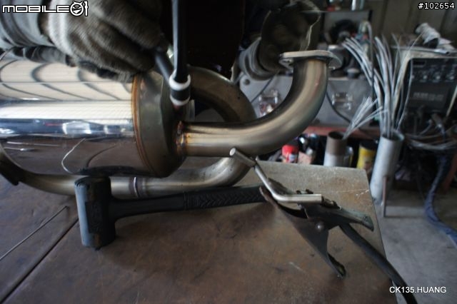 無限MUGEN twin loop muffler排氣管 上 ACCORD K9 2.0