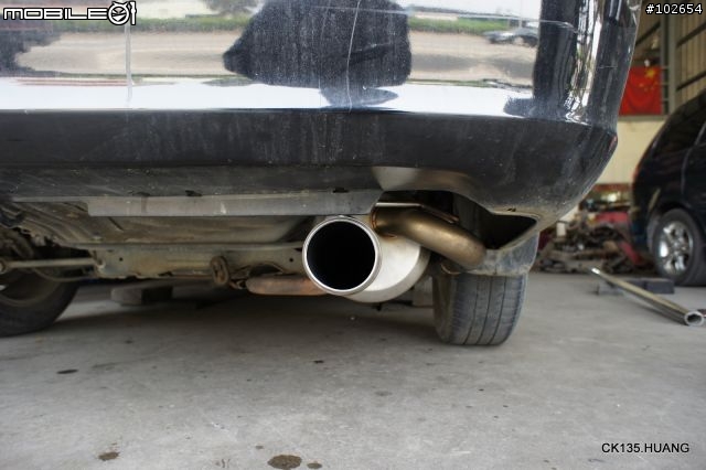 無限MUGEN twin loop muffler排氣管 上 ACCORD K9 2.0