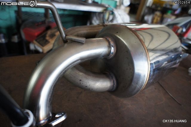 無限MUGEN twin loop muffler排氣管 上 ACCORD K9 2.0