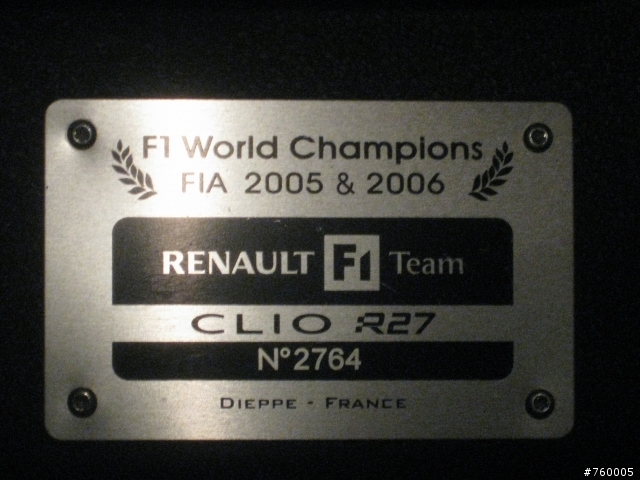 Renault Clio Sports F1 R27 開箱文