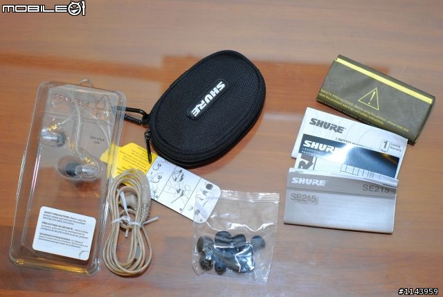 SHURE SE-215 動圈SE開箱