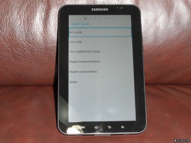 在可攜王買的SAMSUNG GALAXY TAB P1000