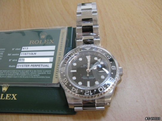 品味人生的低調首選 Rolex 116710LN GMT ll
