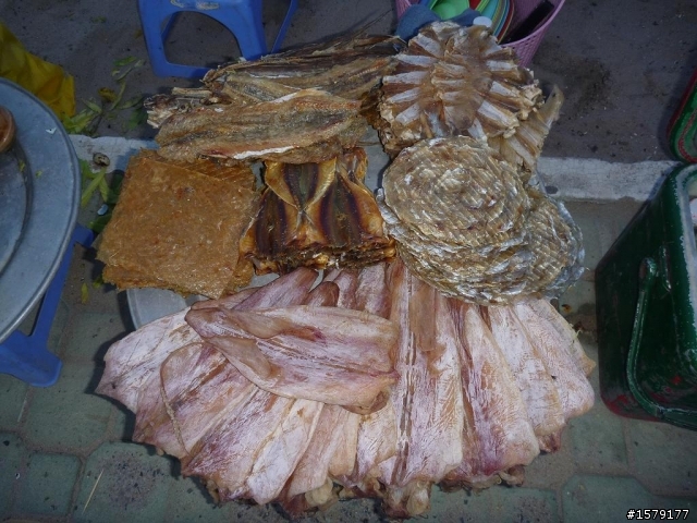 越南芽莊(中越)沙灘的魷魚妹